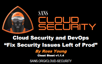 Cloud Security and DevOps Cheat Sheet